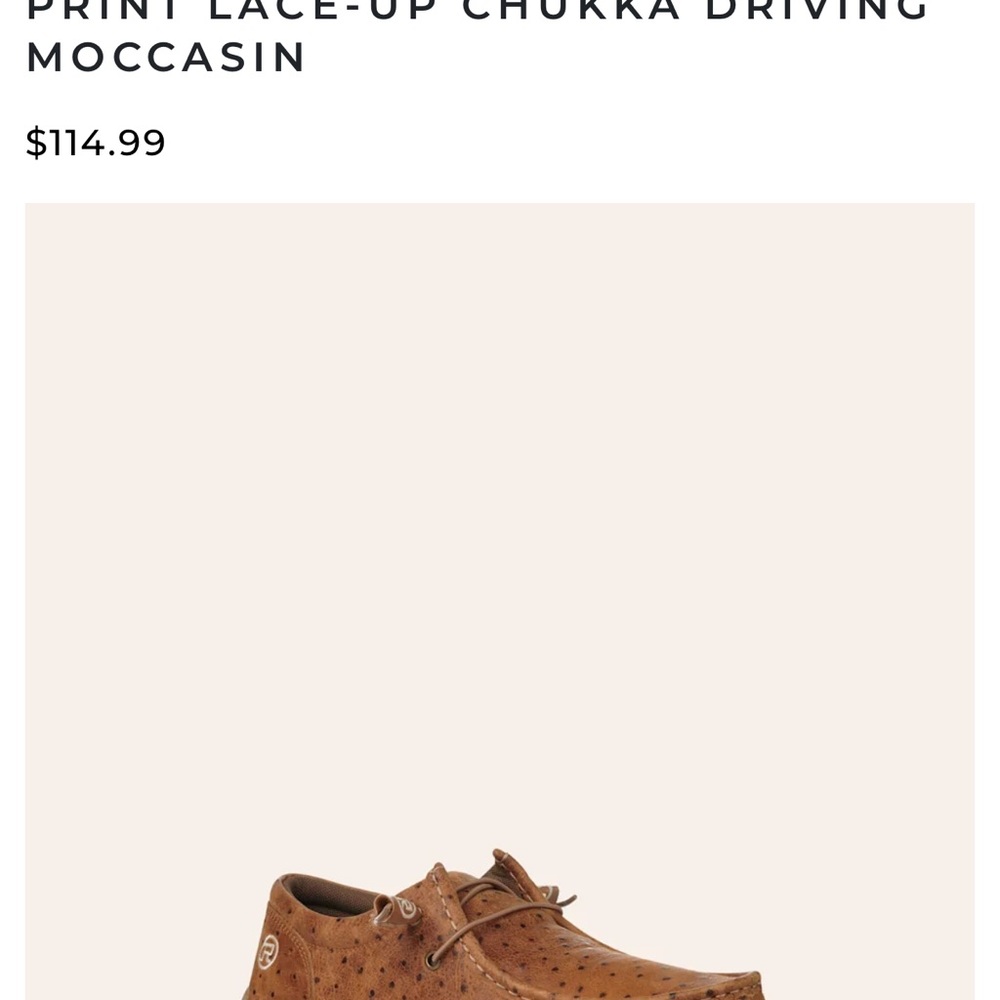 Roper Tan Chukka Boots
